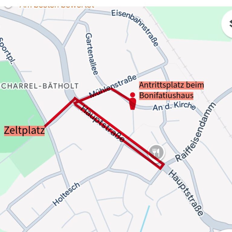 Mehr über den Artikel erfahren Wichtige Info für den Schützenfest Montag!