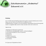 Einladung Zugversammlung Zug III