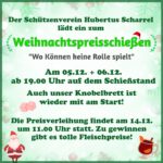 Weihnachtspreisschießen 2025